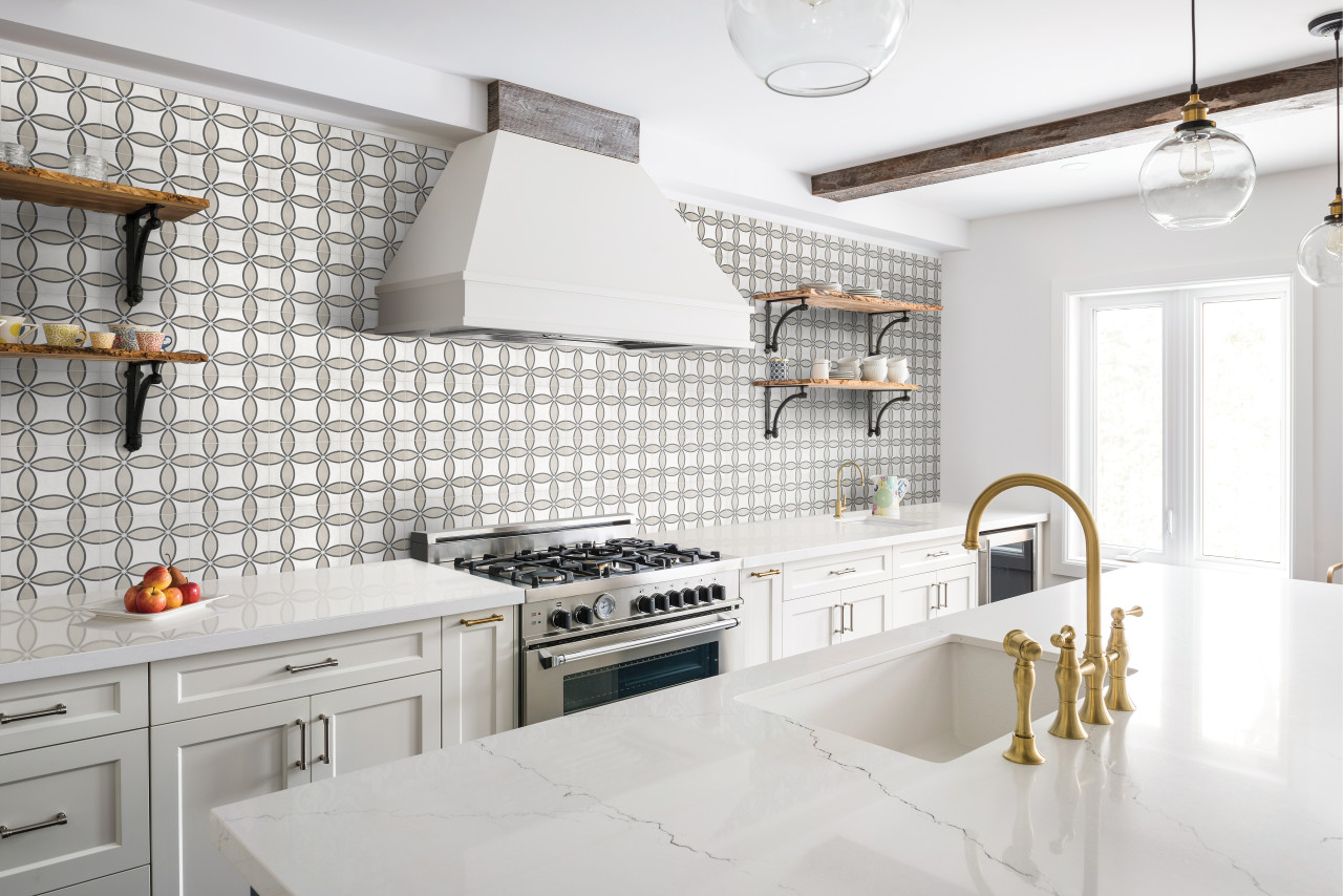 Zenith Tile Form Sand Zenith Deco 8x8 - Tiles Direct Store