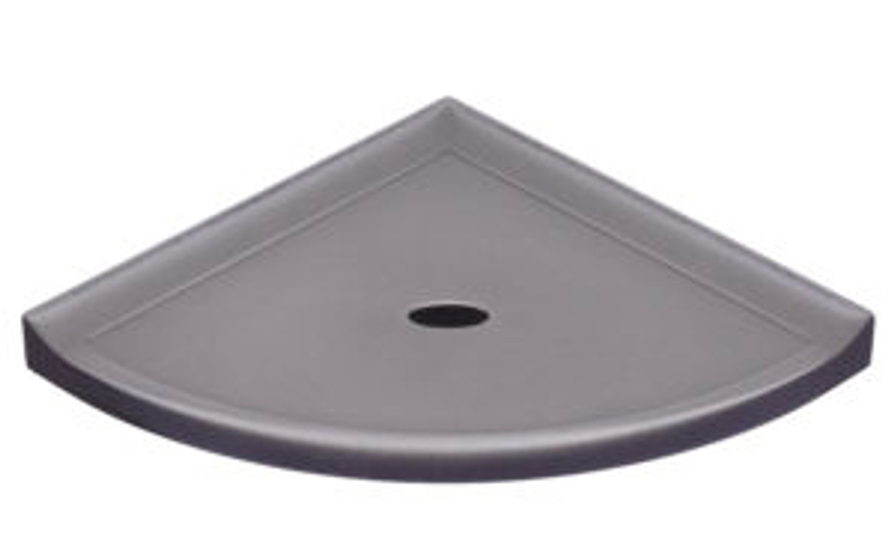 EZ-Mount 8 Marble Shower Corner Shelf with Install Kit (EZXD - Athena  Grey)