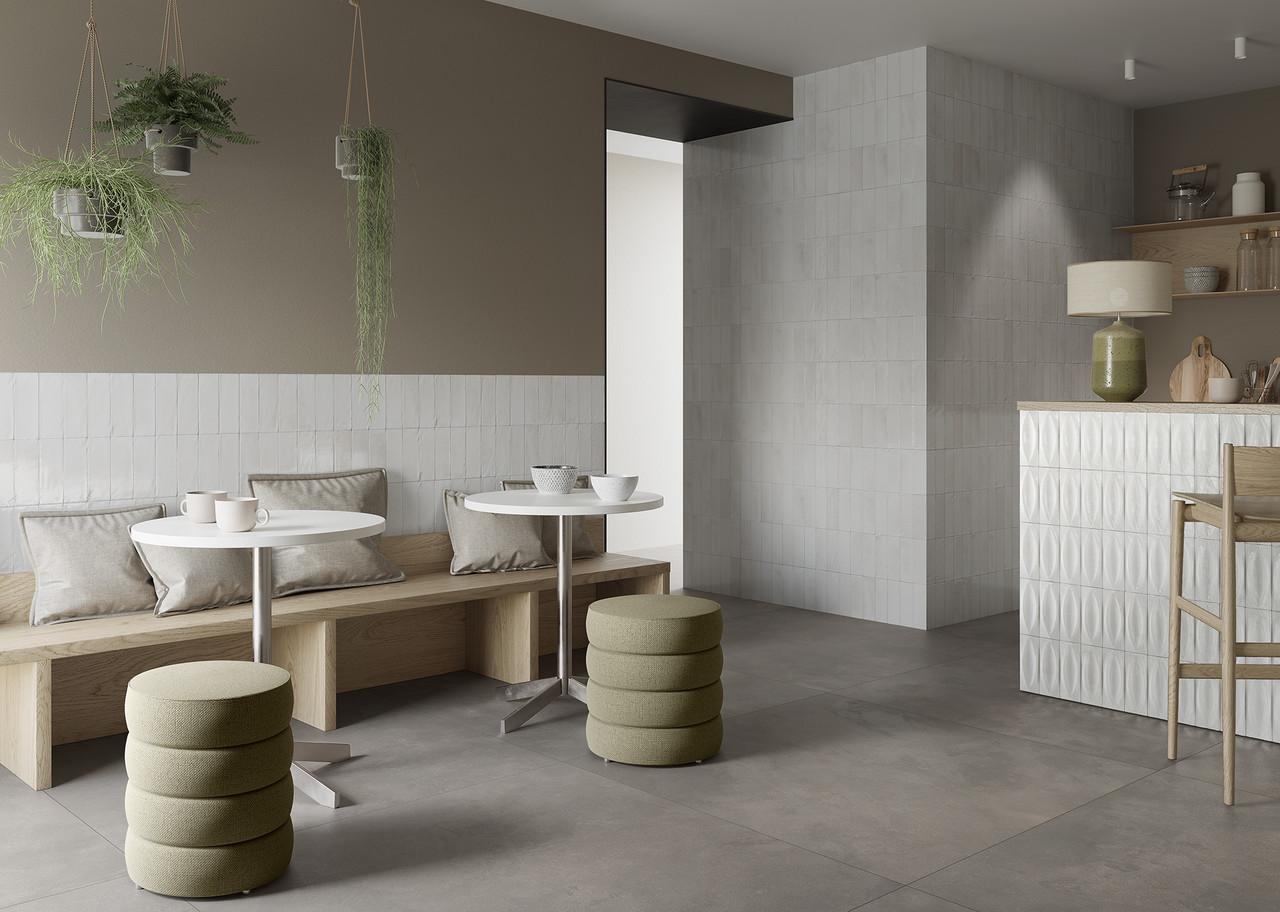 Ozean Bianco Glossy Porcelain 3x8 - Tiles Direct Store