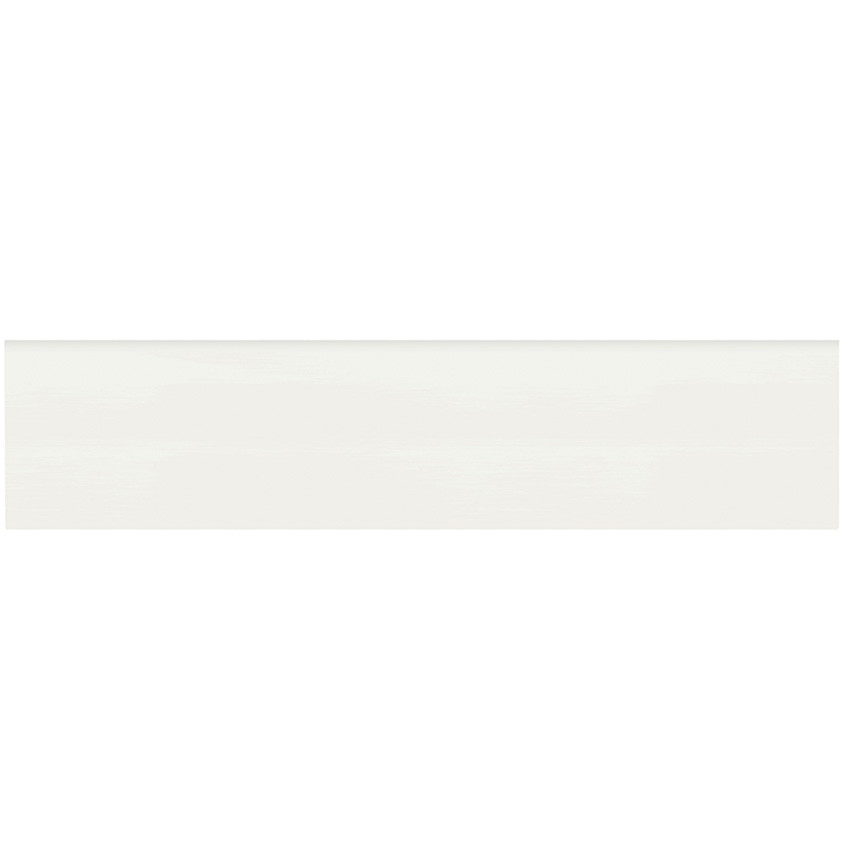 Soho Canvas White Glossy Bullnose 2x8 - Tiles Direct Store