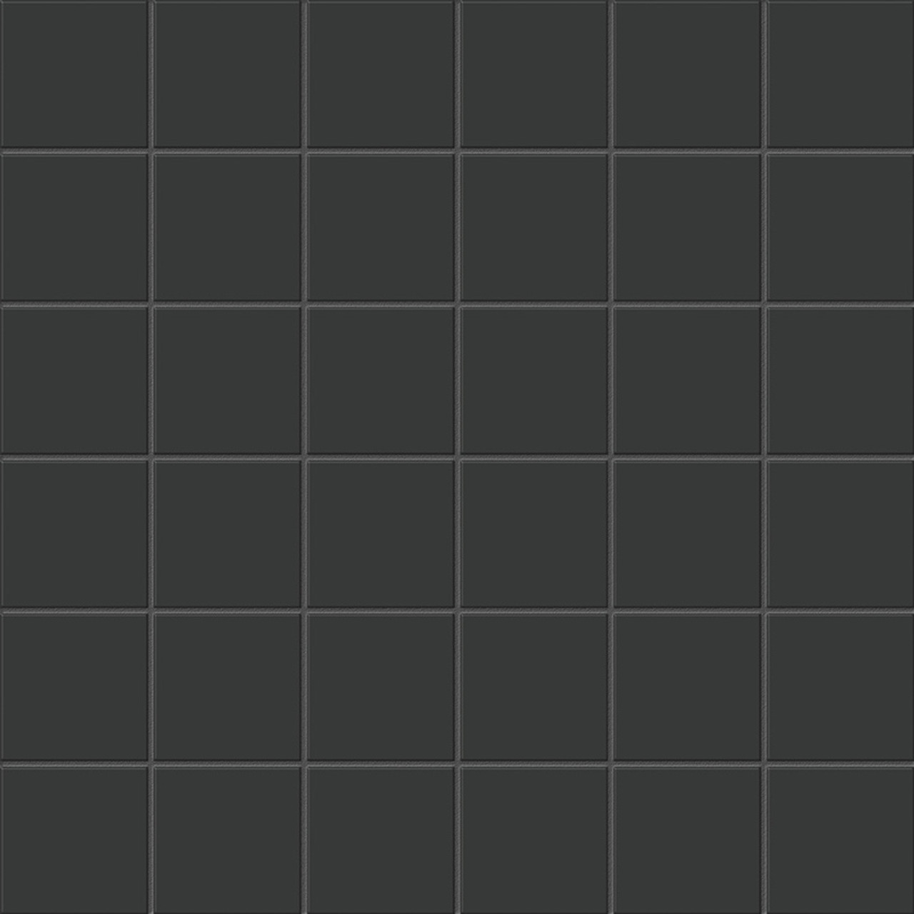 Soho Retro Black Matte Glazed Porcelain Mosaic 2x2 - Tiles