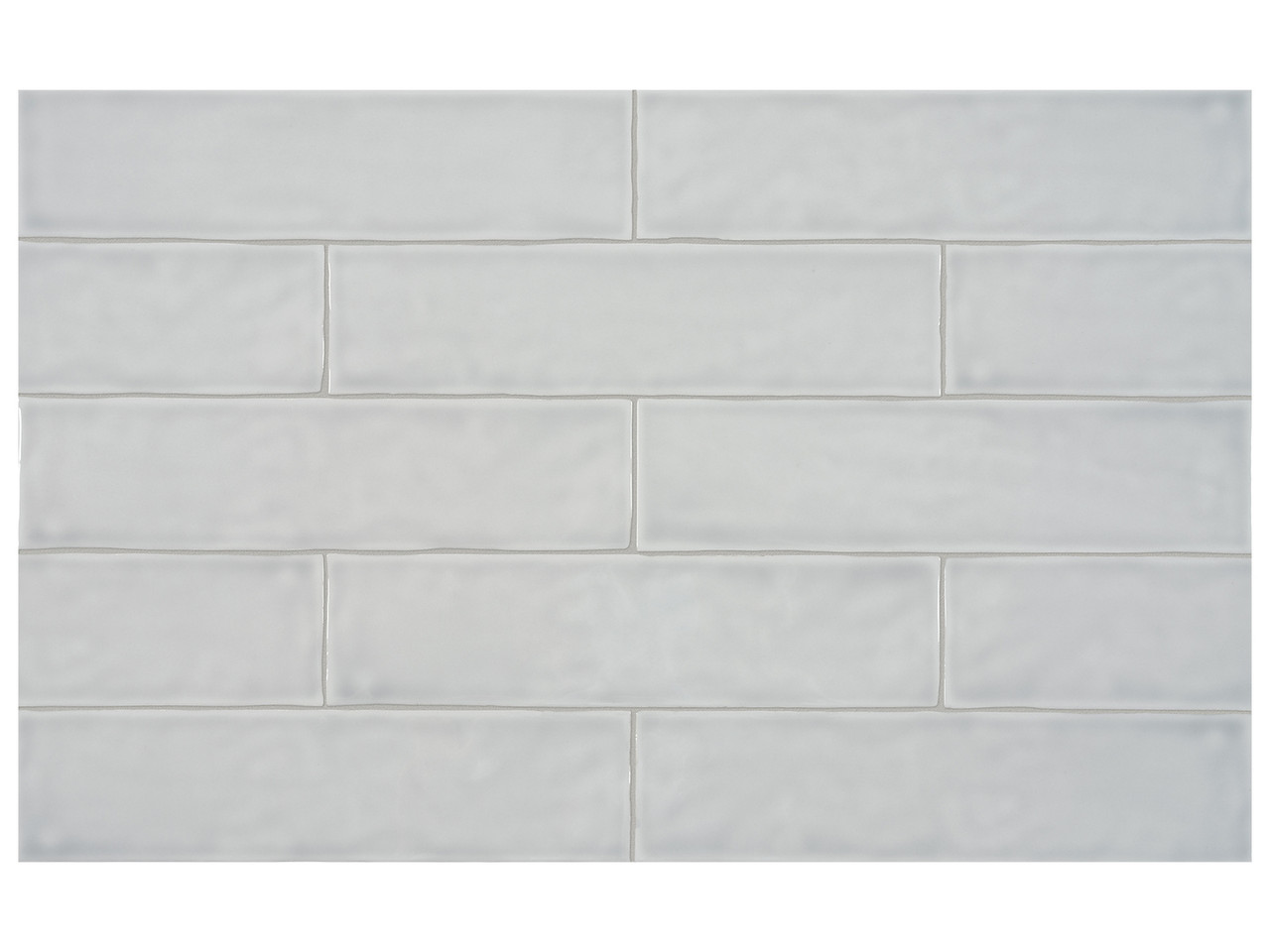 Teramoda Silver Glossy Pressed Glazed Ceramic 3x12 - Tiles Direct