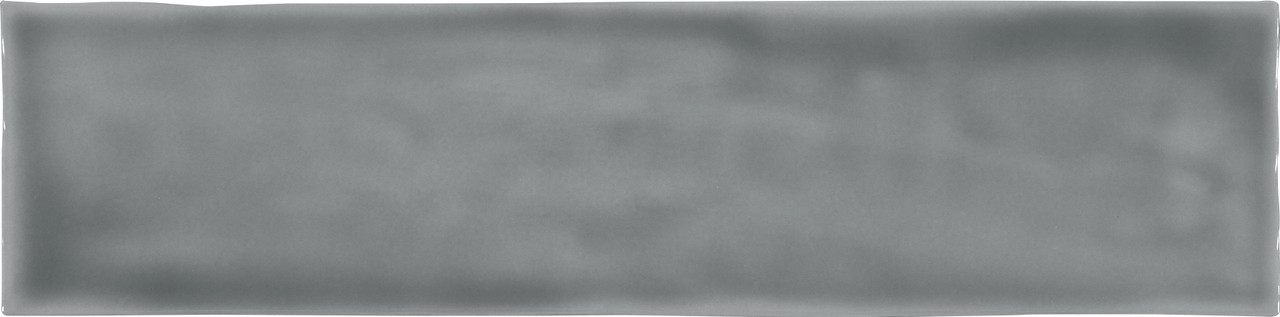 Teramoda Charcoal Glossy Pressed Glazed Ceramic 3x12 - Tiles