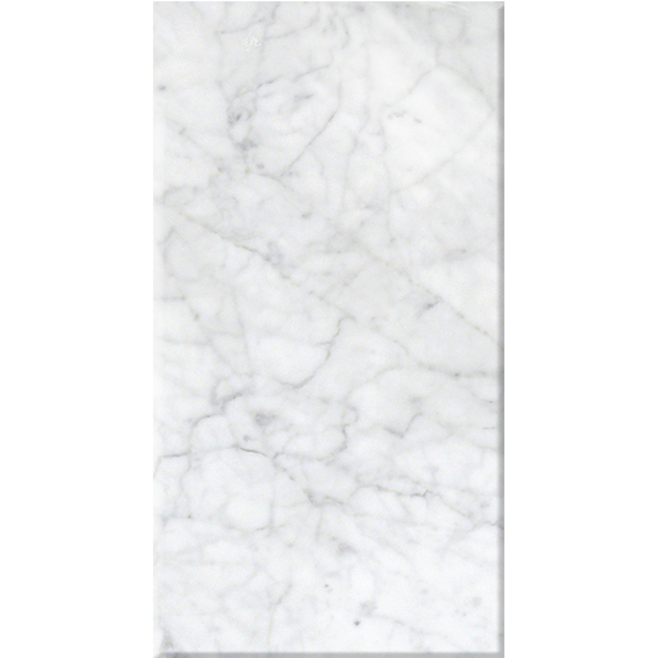 romersk bånd Mekanisk Bianco Carrara Polished 12X24 - Tiles Direct Store