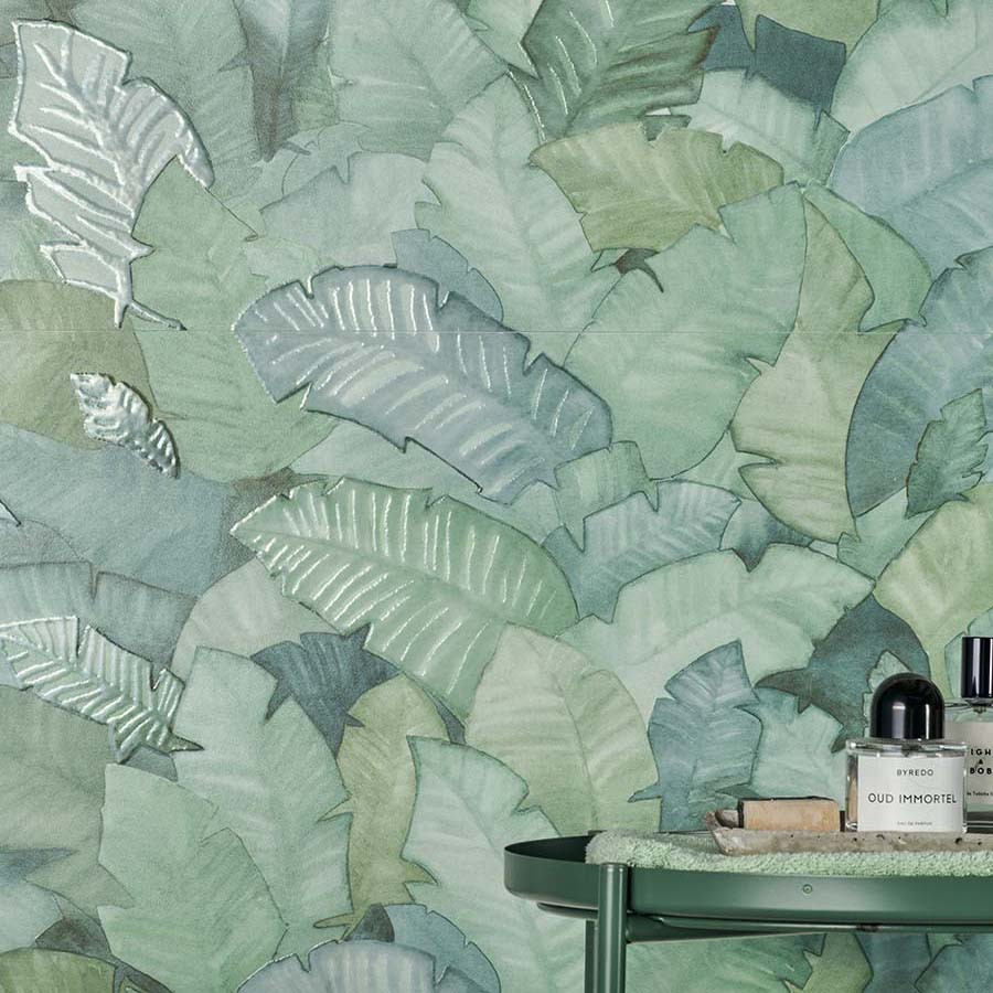 Multiforme Foliage Matte Rectified Ceramic Deco 16x32 Tiles Direct Store