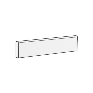 Color Collection White Ice Ceramic Gloss Bullnose 4x16 (U081S4169)