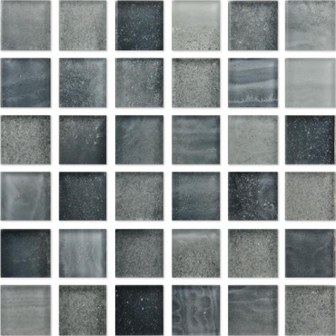 London Ashford 1x1 Glass Mosaic 12x12 (LS-1172)