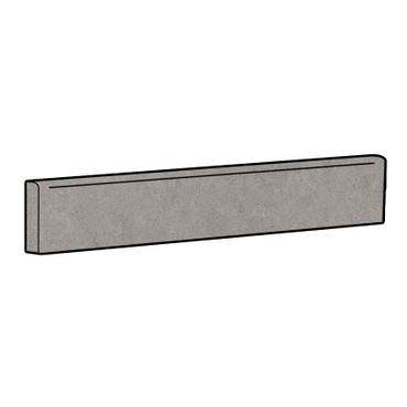 Haut Monde Collection - Glittera Ti Granite Unpolished Porcelain Bullnose 3x24