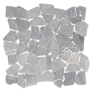 Mosaics Storm Grey Mix Mosaic 12x12