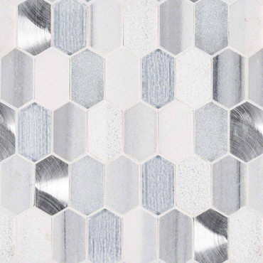 Harlow Picket Patterned Mosaic (SMOT-SGLSMT-HARPK8MM)