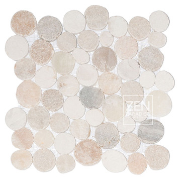 Beach Mix Orbitals 12x12