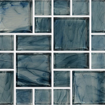 Fjord Majestic Block Random Glass Mosaic 12x12 (FJ-897)