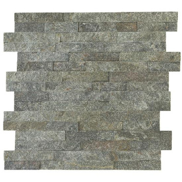 Stacked Stone Beijing Green Panel 6x24 (S282624STACK1T)