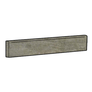 Metropolis Gray Porcelain Bullnose 3x24 (NMETGRA3X24BN)