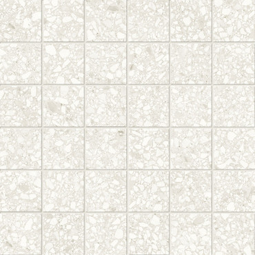 Station Ivory Porcelain Mosaic 2x2 - Tiles Direct Store