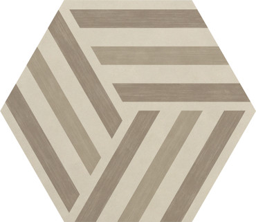 Bee Hive Warm Blend Run-Up Porcelain Hexagon 24x20 (P0142420HXDCO1P)