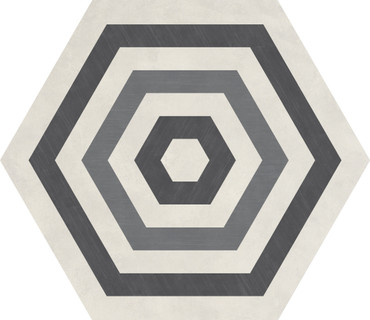 Bee Hive Cool Blend Target Porcelain Hexagon 24x20 (P0192420HXDCO1P)