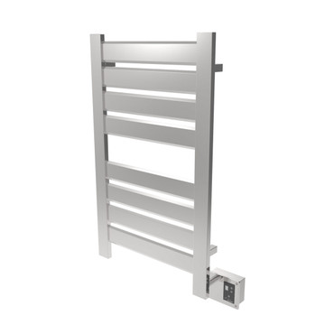 Vega V2338 Polished Heated Towel Rack 26.25 x 39.125