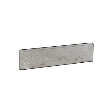 Marbles Oniciata Grey Polished Bullnose 3x12 (1102355)