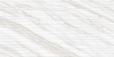 Perpetuo Timeless White Satin Wave Wall Tile 12x24 (DALPT201224MWAV1P2)