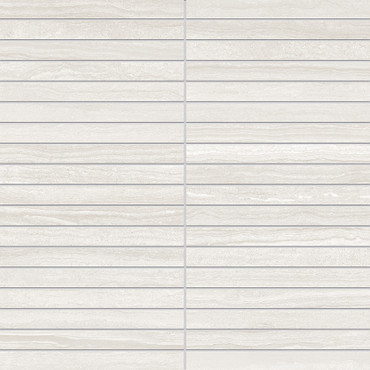 Silky Beige Matte Crisp 1X6 Mosaic (46NH02)
