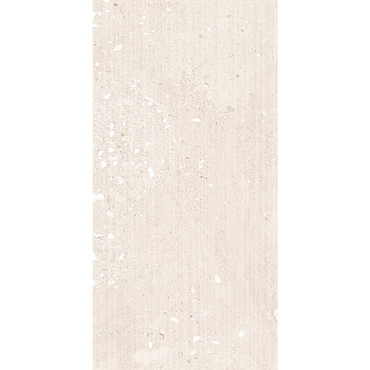 Shellstone White Matte Decor Natural Rectified 24x48