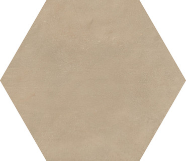 Earthen Almond Hexagon 10X10 Matte