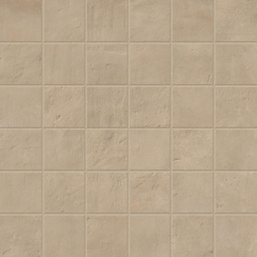 Earthen Almond Mosaic 12X12