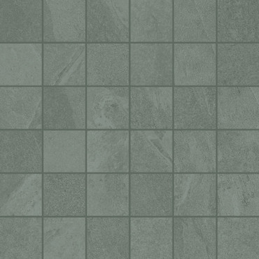 Brazilian Slate Vermont Green 12X12 Mosaic Sheet (2x2 pieces) 
