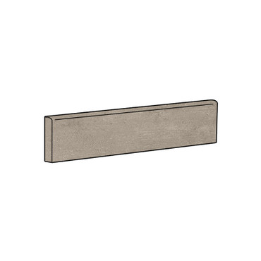 Pointe Dark Grey 4" x 24" Bullnose Matte