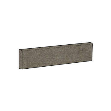 Manhattan Dark Grey 4" x 24" Bullnose Unpolished