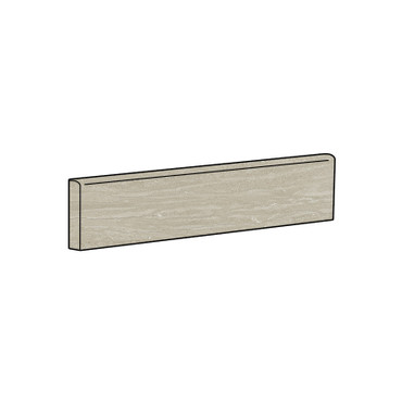 Cove Fawn 4" x 24" Bullnose Unpolished