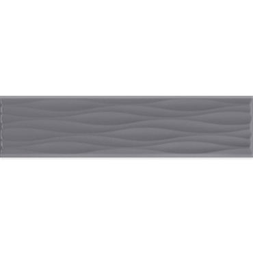 Krea 2.0 Gris Ripple 4"X16" Glossy