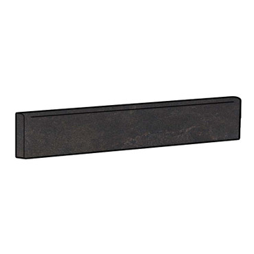 Stone Project Black Cross Cut Bullnose 3.5X24 (88669R)