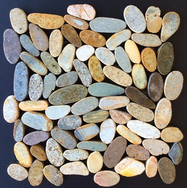 Sliced & Tumbled Pebbles