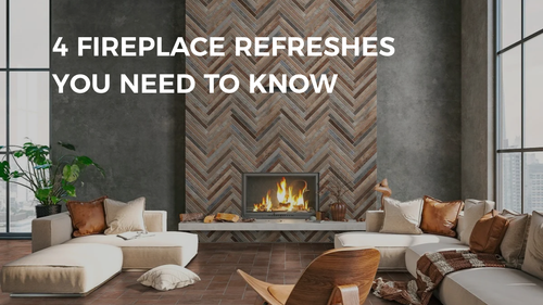 4 Fireplace Refreshes You Need to Know