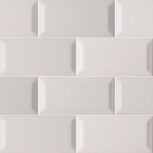 Domino Gray Glossy Subway Tile 3x6 - Tiles Direct Store