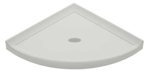 New Questech 10 Construction Wall Mounted Corner Shower Shelf Tile Gloss  White