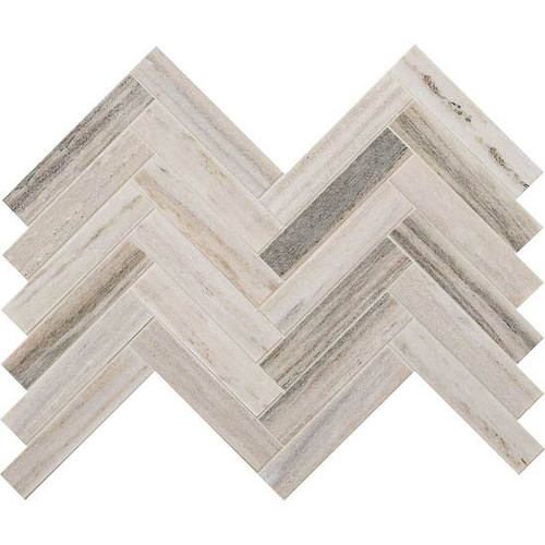 Ascend Open Horizon Honed 1 X 6 Mosaics Chevron