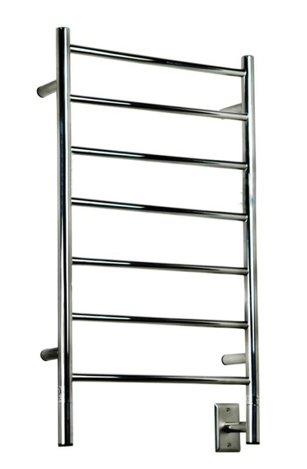 Jeeves Collection - Model F Straight - Polished - Heated Towel Rack 20.5" x 41"