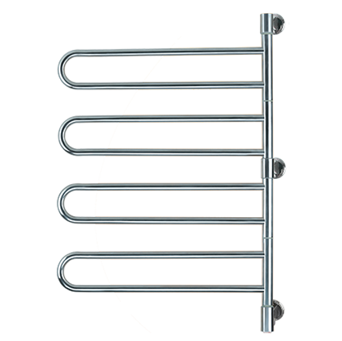 Swivel Collection - Model Jill B004 - Polished - Heated Towel Rack 25" x 37"