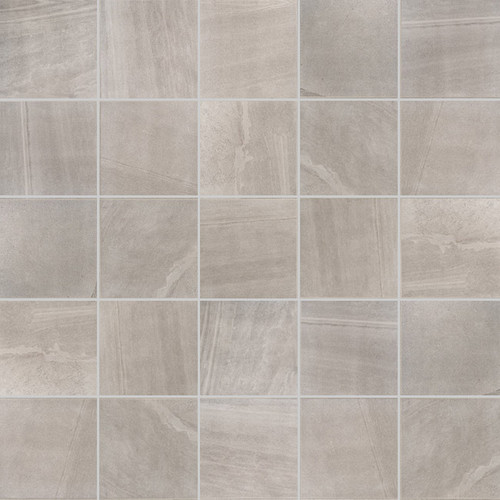 Sands Collection - Grey Sand Natural Mosaic 2" x 2" On 12" x 12" Sheet