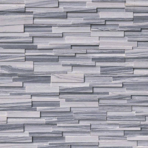 Ledger Panel Alaska Gray 3D Honed Panel 6x24 (LPNLMALAGRY624-3DH)