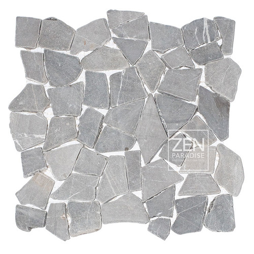 Mosaics Storm Grey Mix Mosaic 12x12