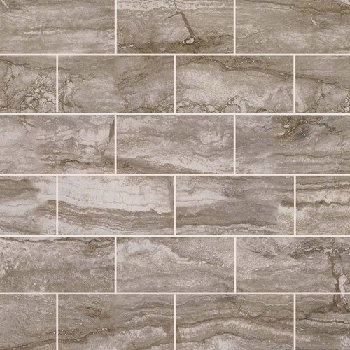 Pietra Bernini Camo Polished 2x4 Mosaic (NPIEBERCAM2X4P)