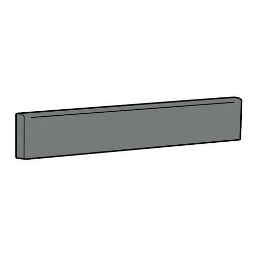 Minimum Charcoal Polished Bullnose 4x24