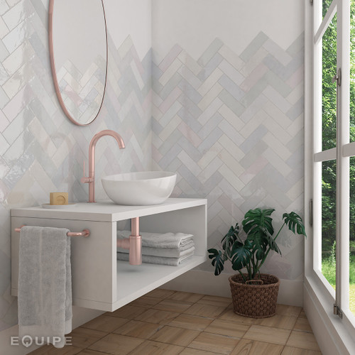 La Riviera Blanc Glossy Ceramic 2.5x8 Tiles Direct Store