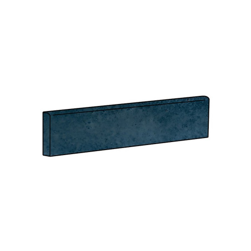 Metallica Blue Brick Lux Bullnose 2.5x10