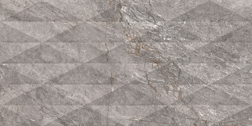 Perpetuo Eternal Grey Satin Multi Geometric Wall Tile 12x24 (DALPT231224MGEO1P2)