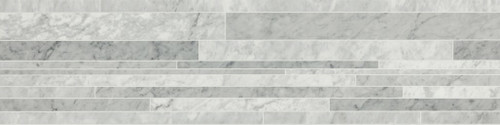 Marmi Carrara Polished Porcelain Bricks 12x48